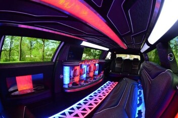 McKinney Limousine Inside