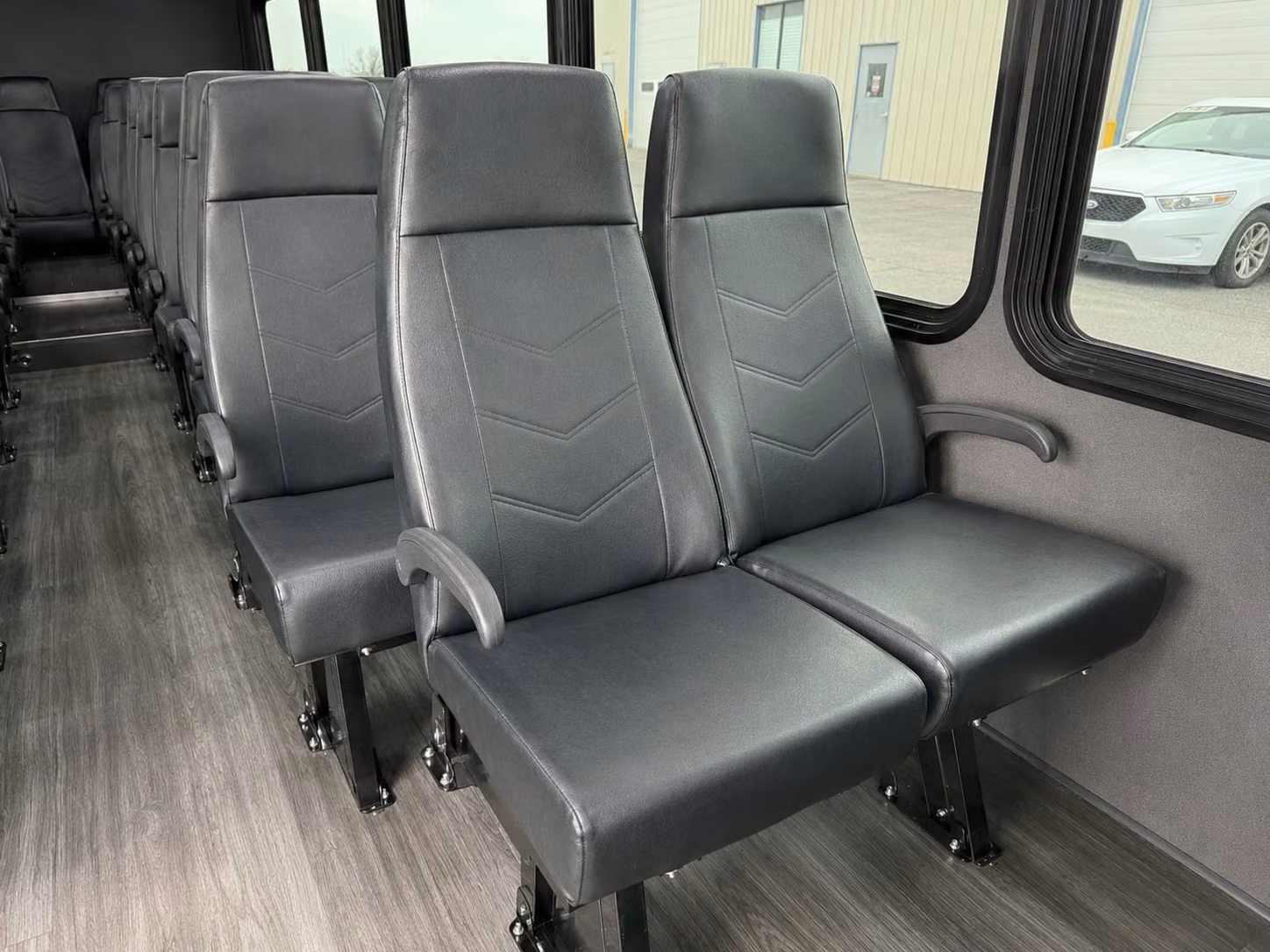 20 passenger minibus inside