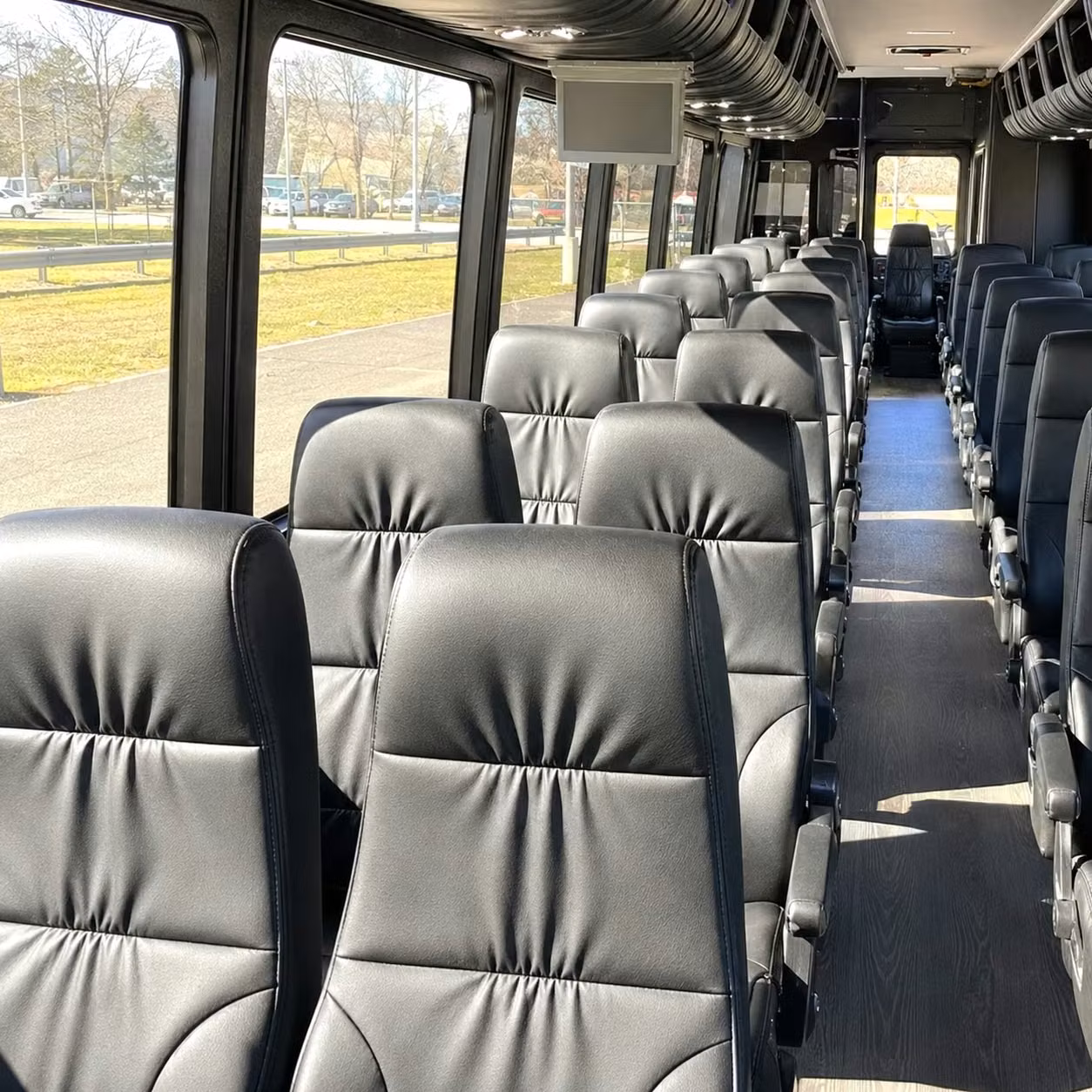 35 passenger minibus interior