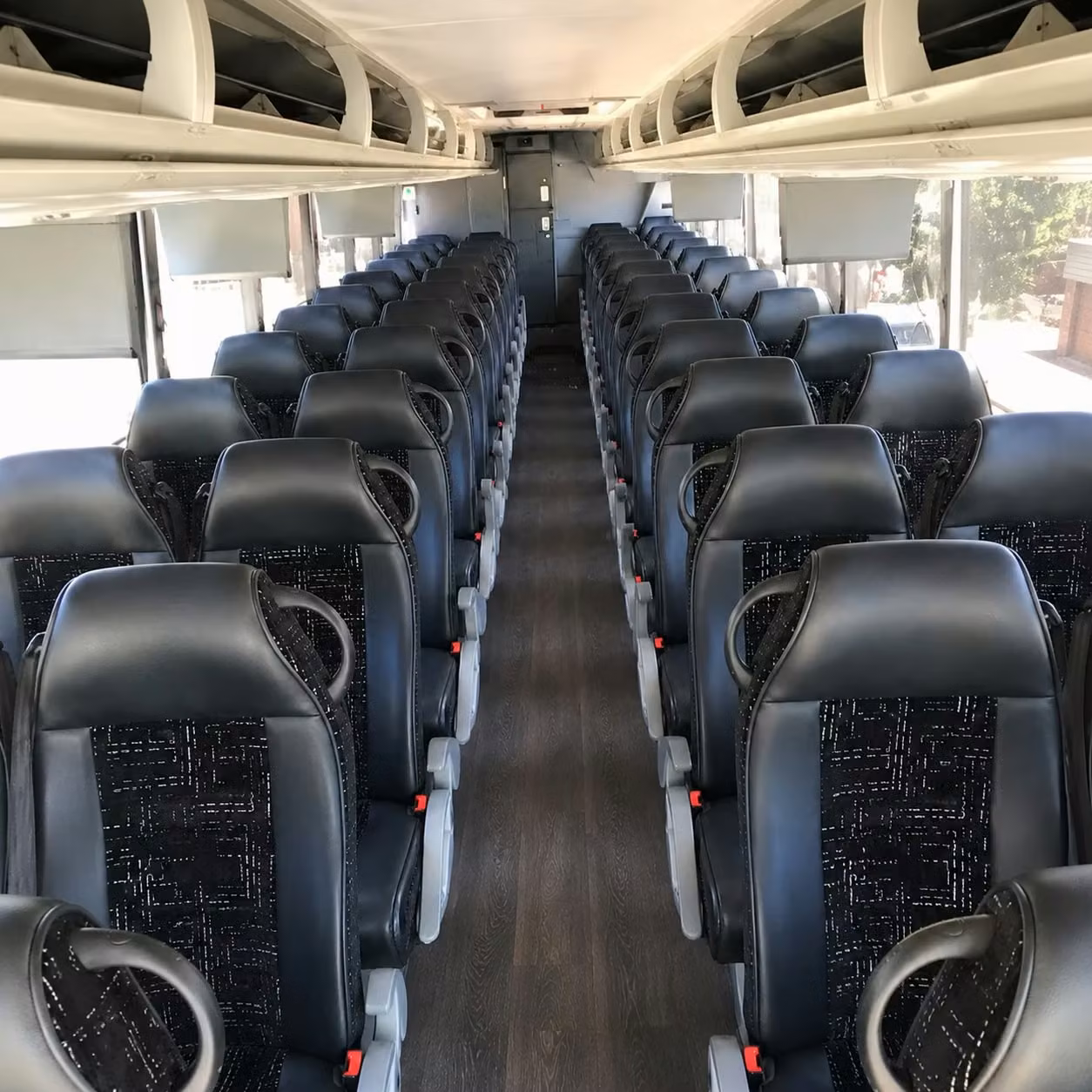 mckinney charter bus rental inside