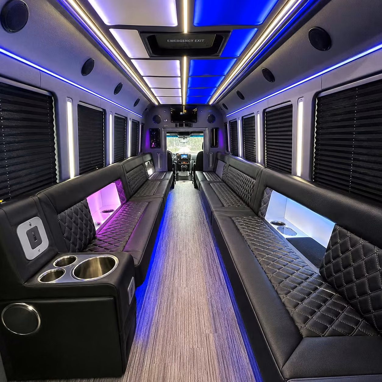 party bus rentals in mckinney for smaller concert groups and local shows