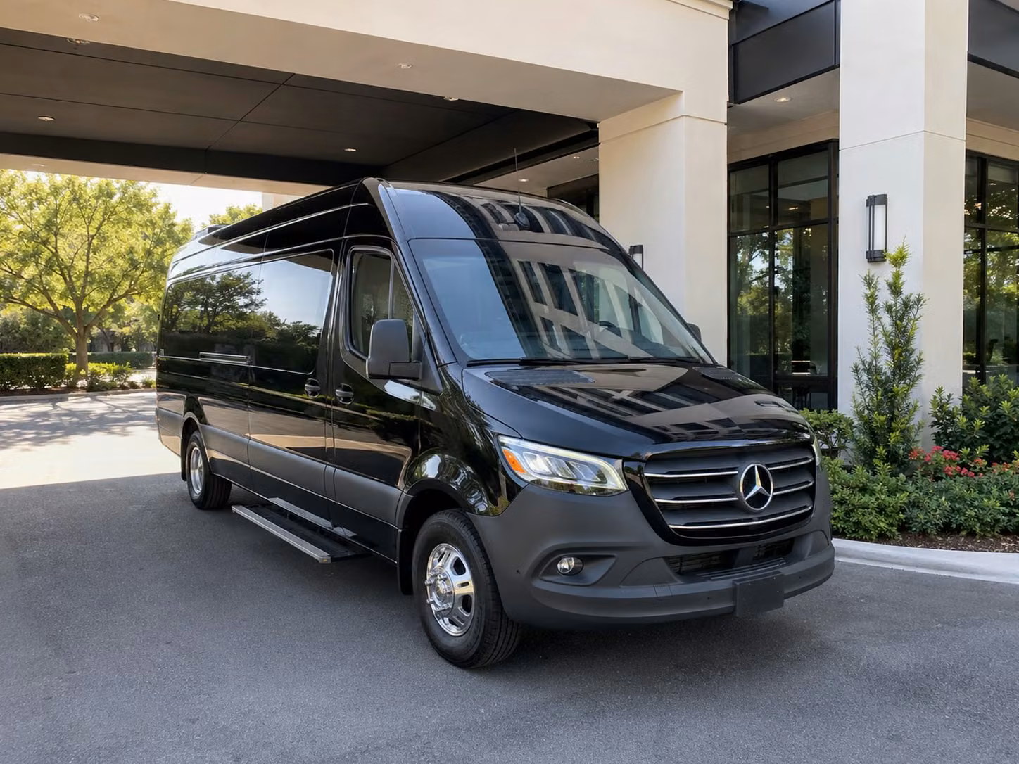 sprinter van with driver